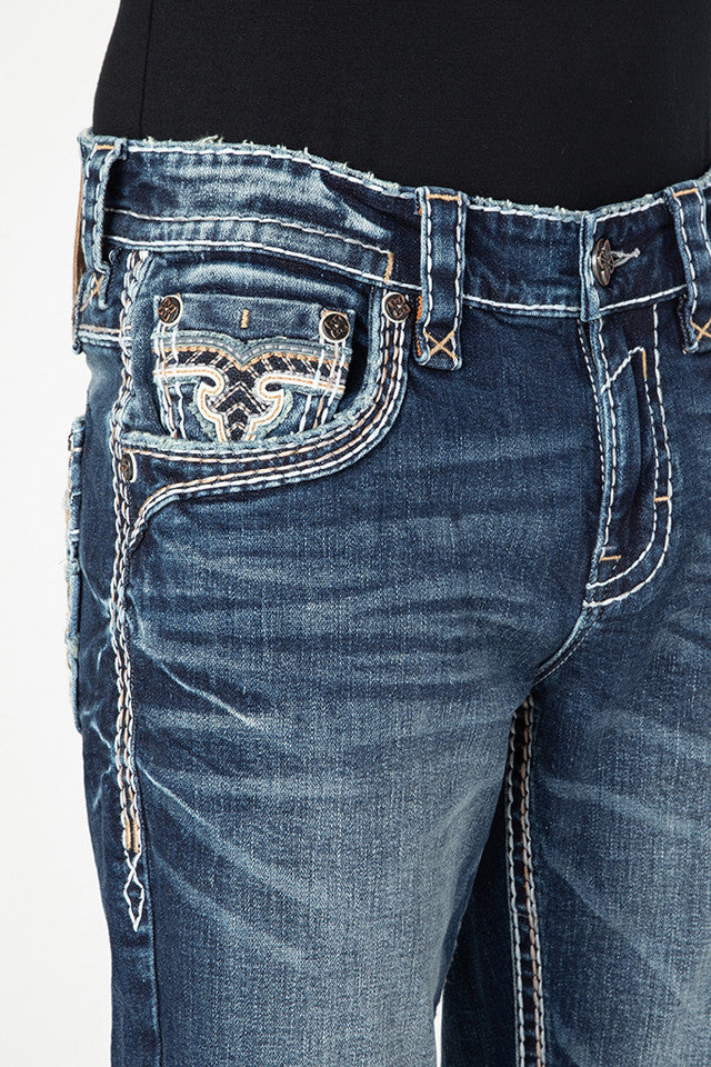 Rock Revival Men's Straight Jeans 32"