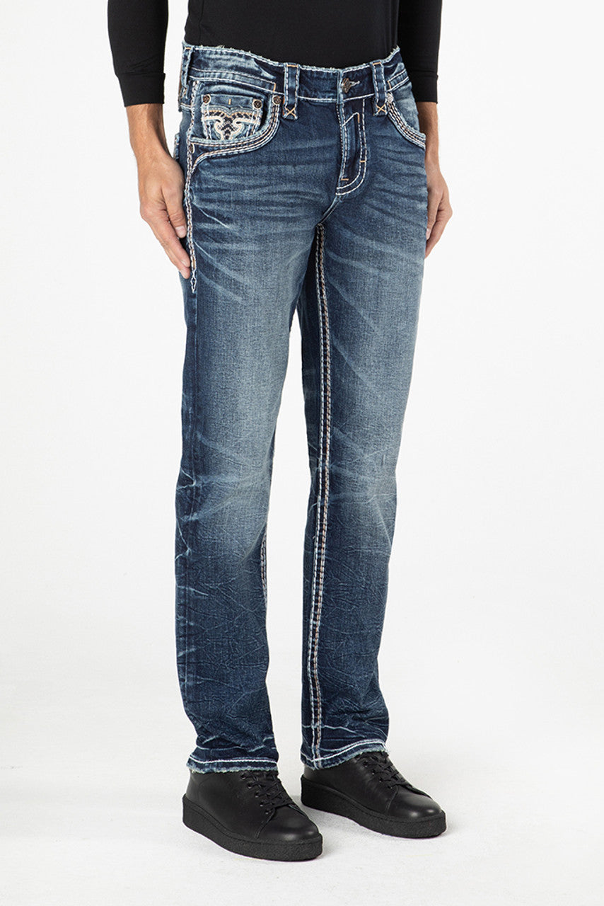 Rock Revival Men's Straight Jeans 32"
