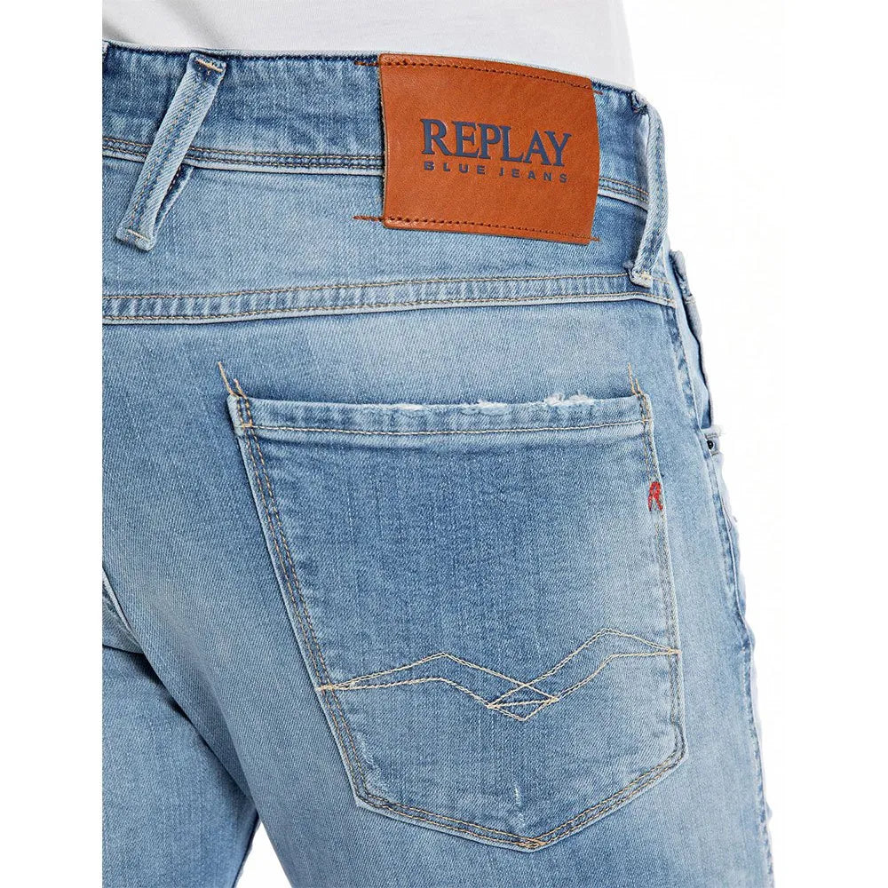 Replay Men's Anbass Slim Fit Jeans