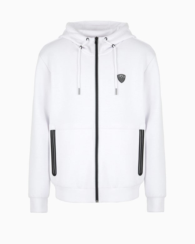 EA7 Men's Zip-Up Hoodie