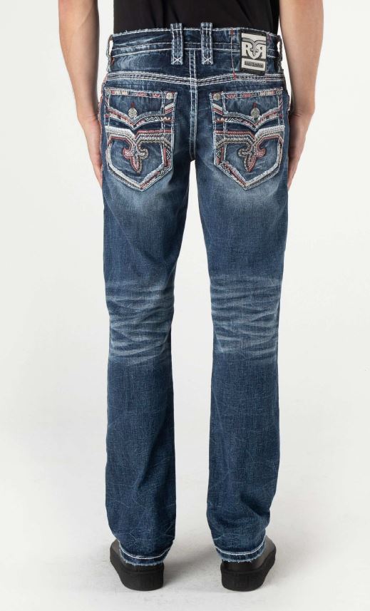 Rock Revival Men's Straight Jeans