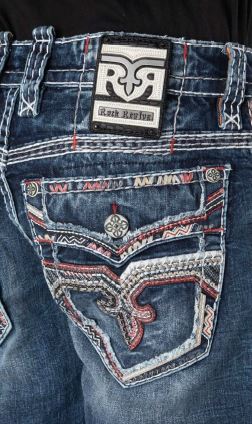 Rock Revival Men's Straight Jeans