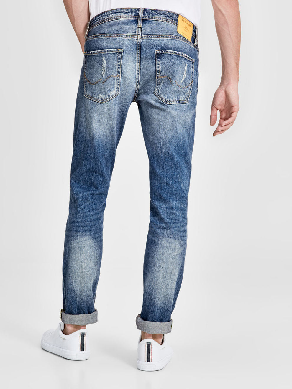 Jack & Jones Men's Tim Slim-Straight Jeans
