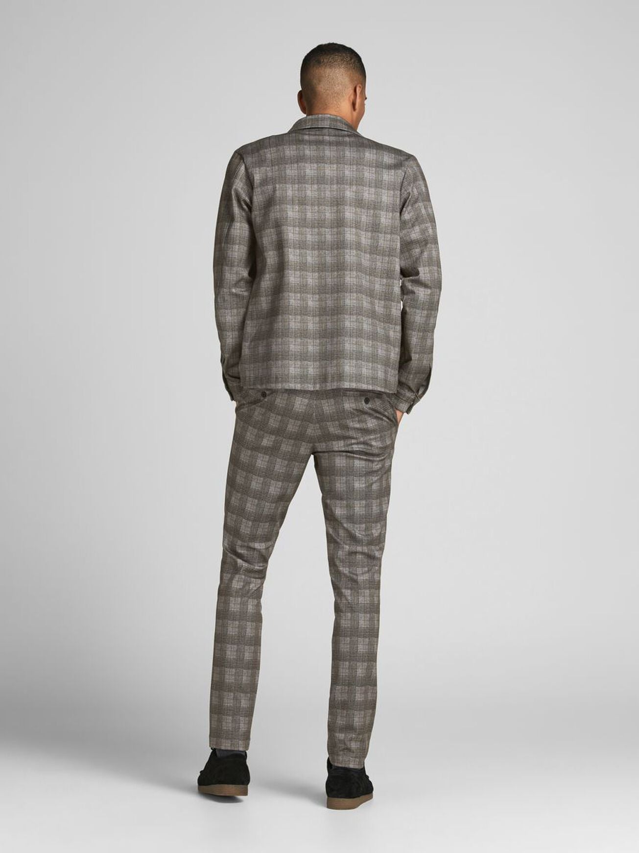 Jack & Jones Men's Checked Chino Pants