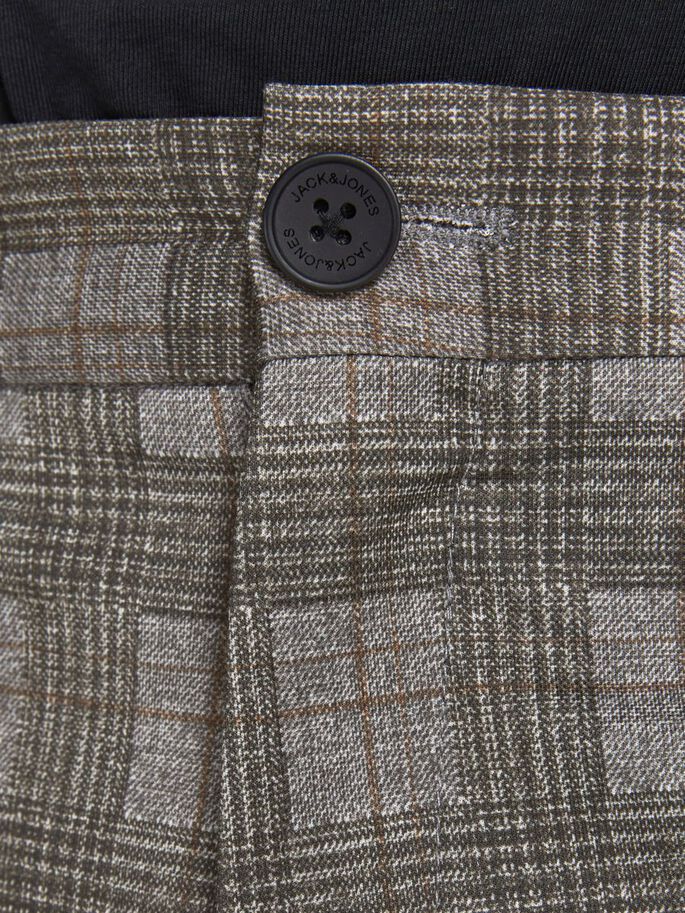 Jack & Jones Men's Checked Chino Pants
