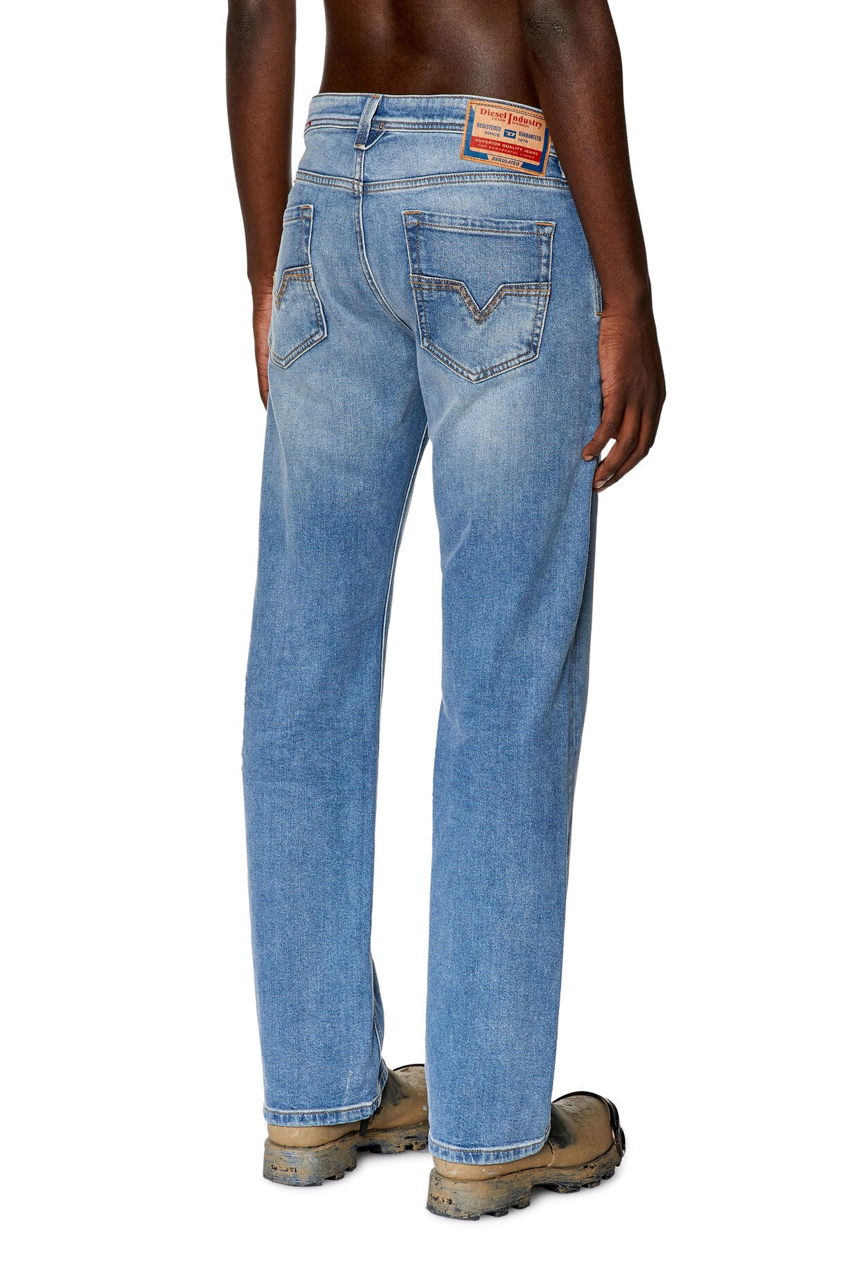 Diesel Men's Straight Fit Jeans