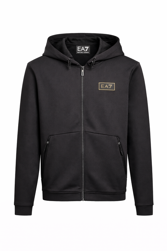 EA7 Men's Zip Up Hoodie
