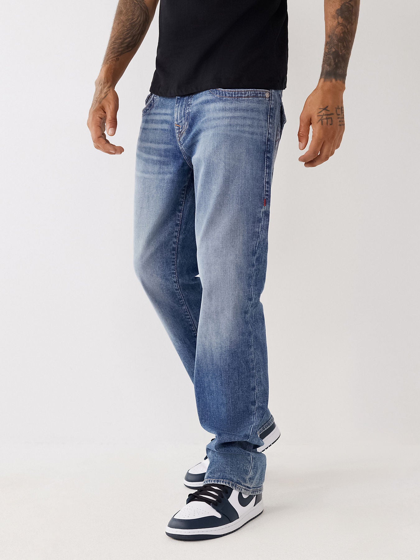 True Religion Men's Ricky Straight Jeans
