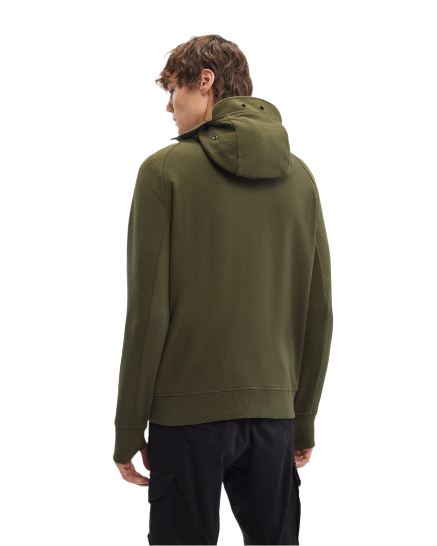 C.P Company Men's Zip-Up Hoodie with Goggles