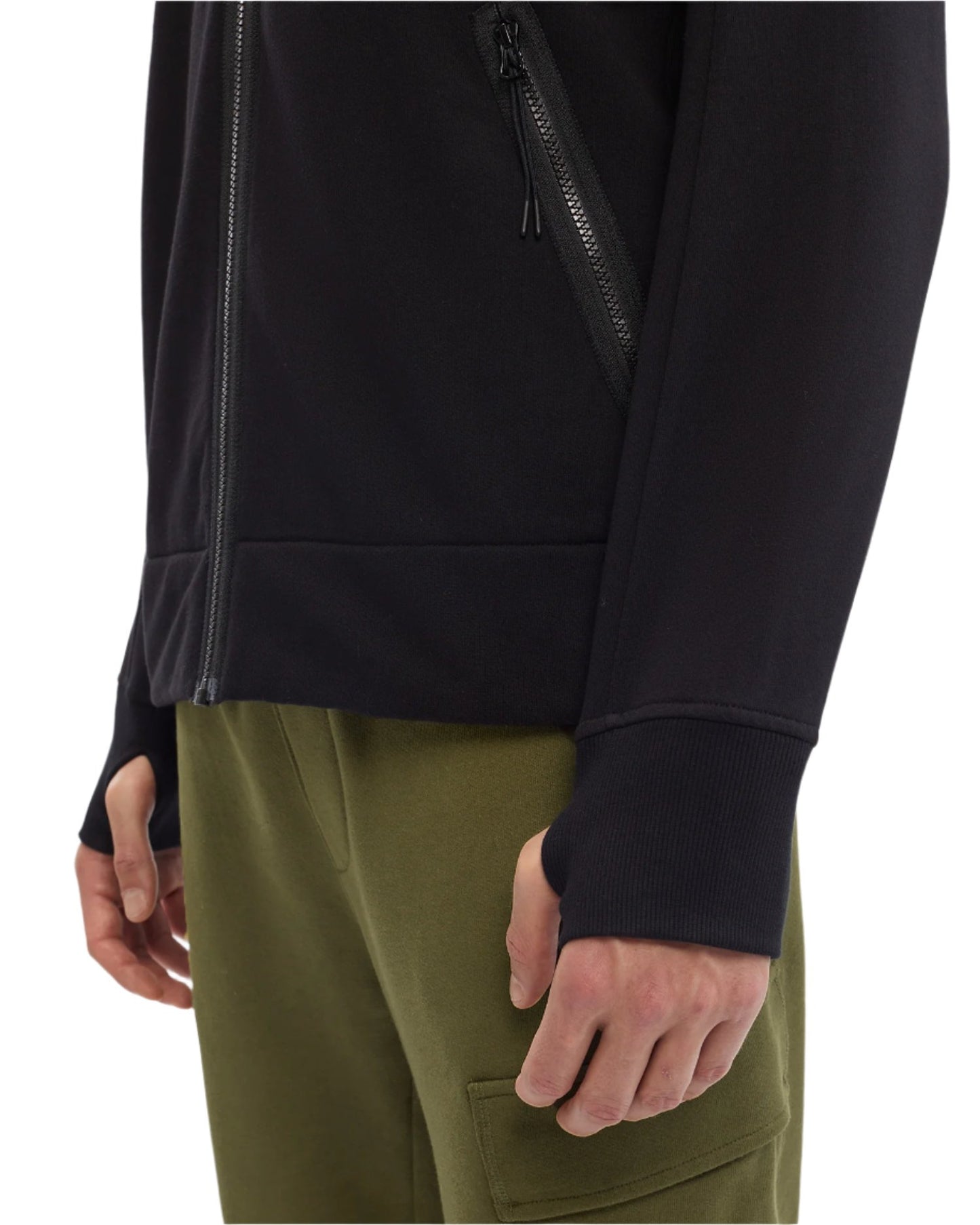 C.P Company Men's Zip-Up Hoodie with Goggles