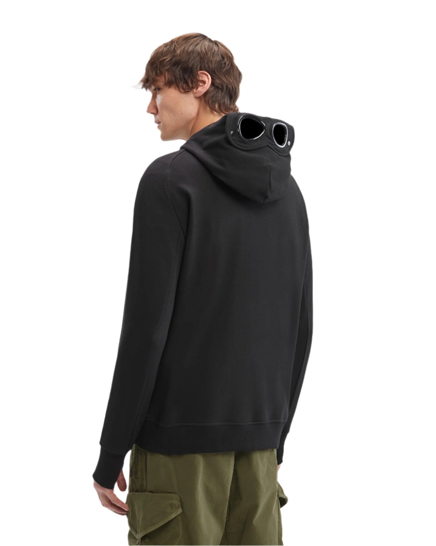 C.P Company Men's Pullover Hoodie with Goggles