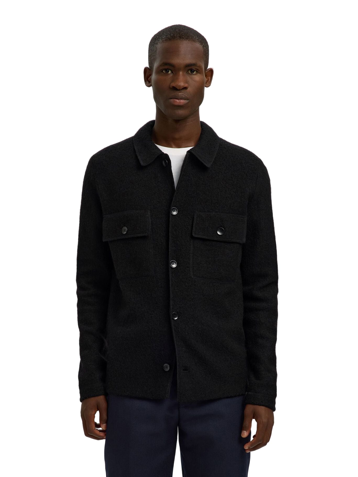 Selected Men's Wool Cardigan