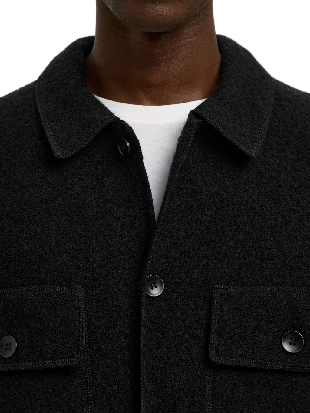 Selected Men's Wool Cardigan