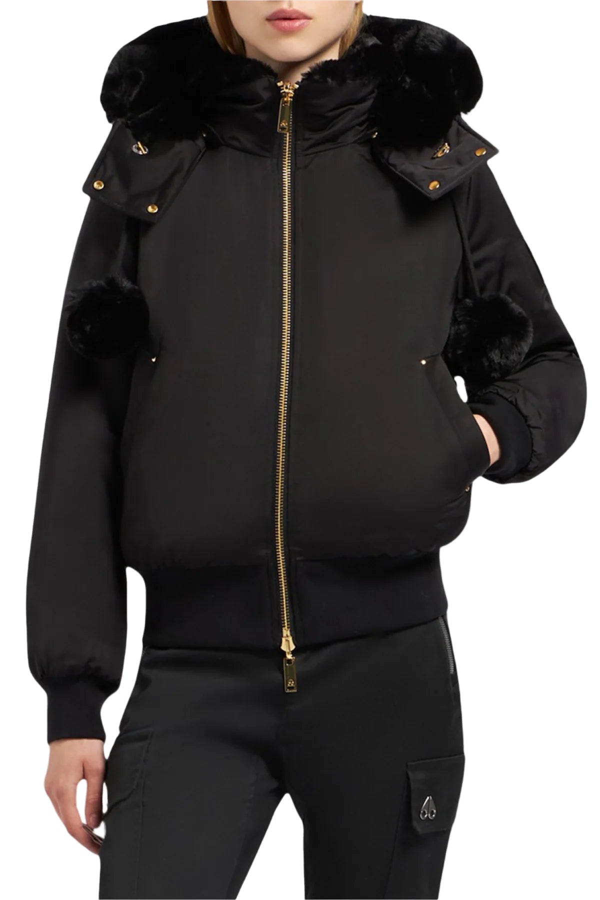 Moose Knuckles Women's Reversible Debbie St Bomber Jacket