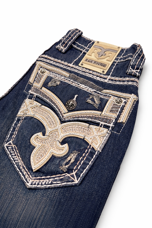 Rock Revival Men's Straight Jeans 32"