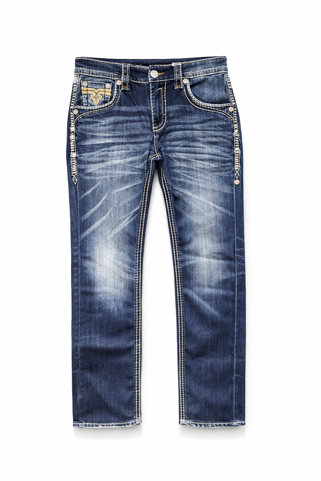 Rock Revival Men's Bootcut Jeans 32"