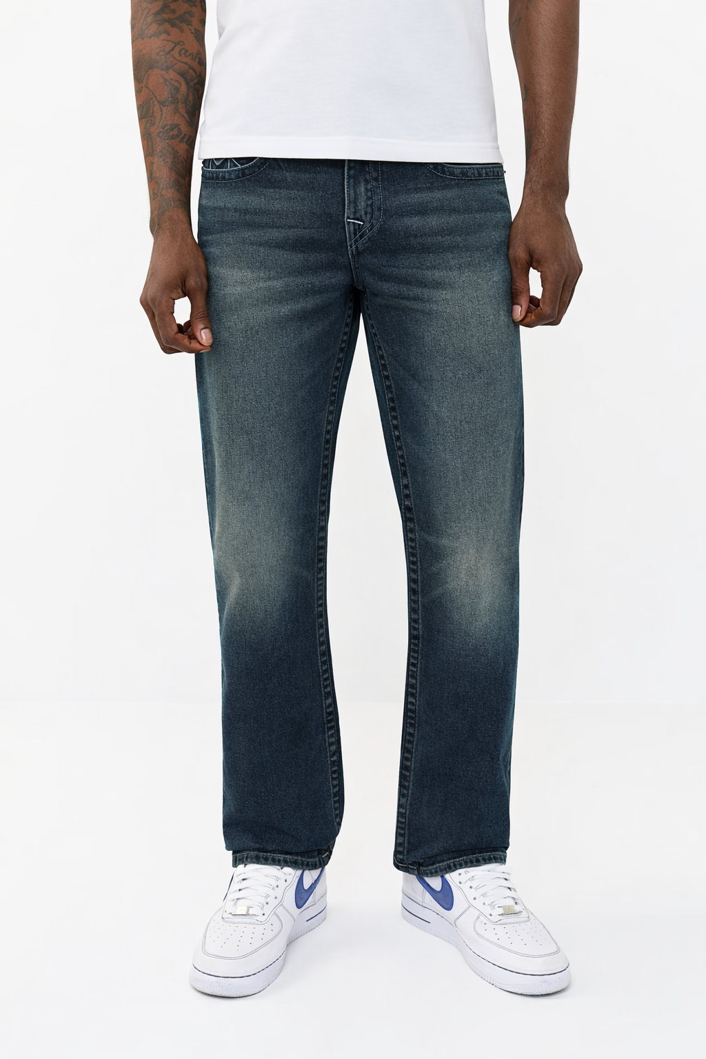 True Religion Men's Ricky Straight Jeans 34"