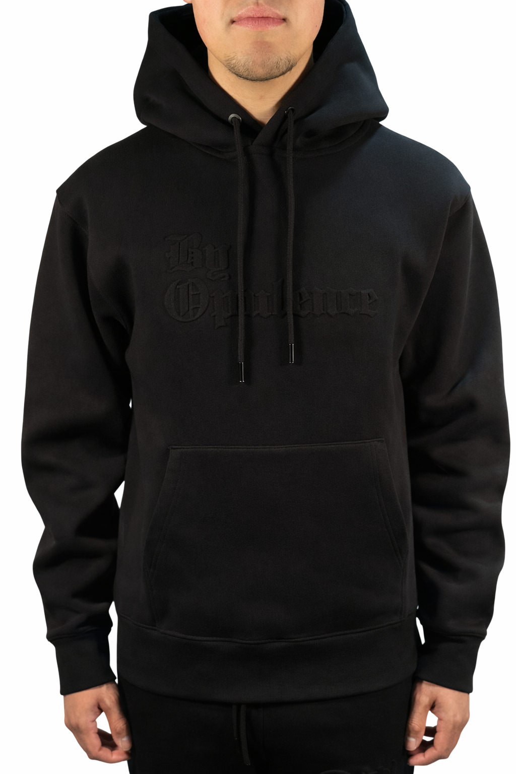 By Opulence Men's Embossed Hoodie