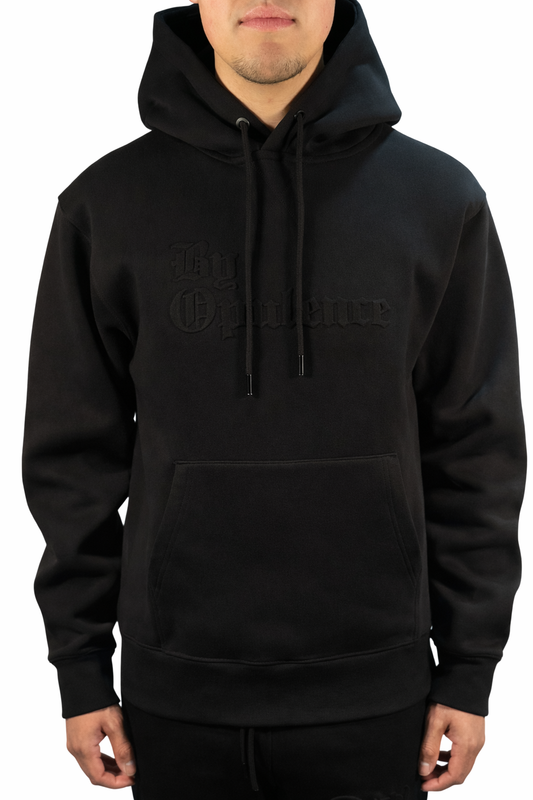 By Opulence Men's Embossed Hoodie
