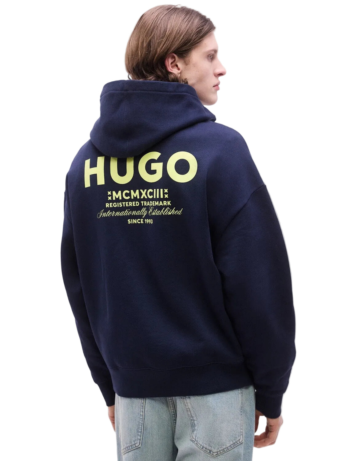 Hugo Blue Men's Hoodie
