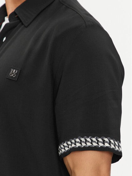 Hugo Men's Short Sleeve Button-Up