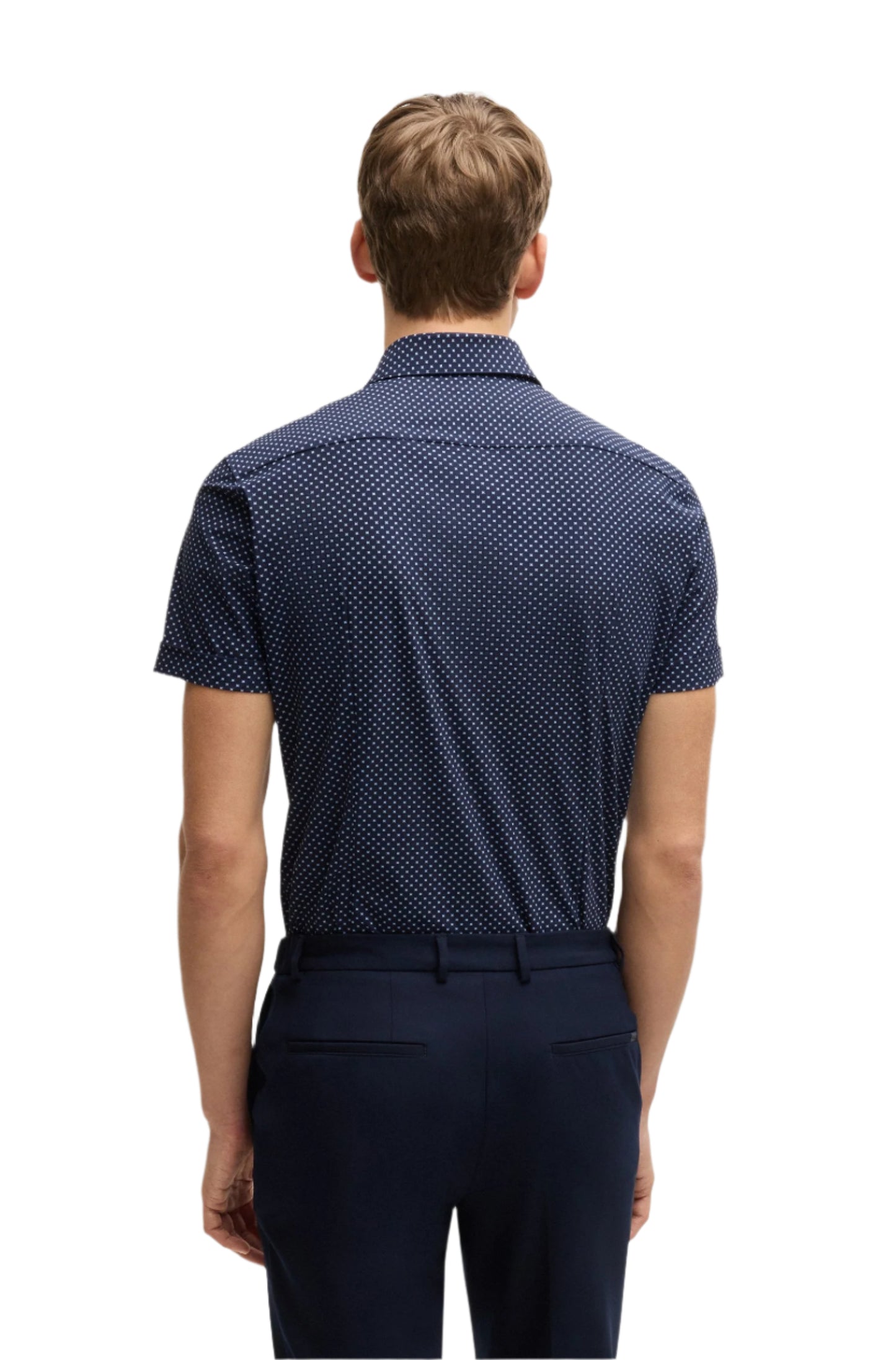 Boss Sportswear Men's Short Sleeve Button-Up
