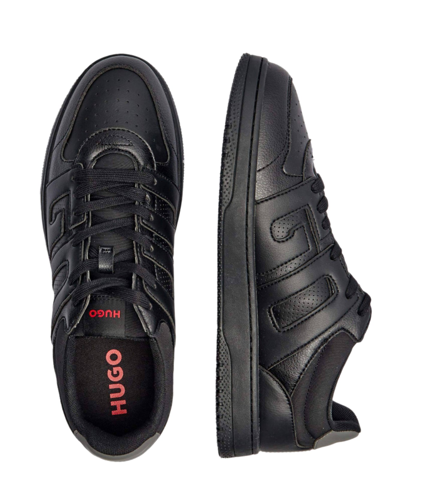 Hugo Men's Faux-Leather Trainers
