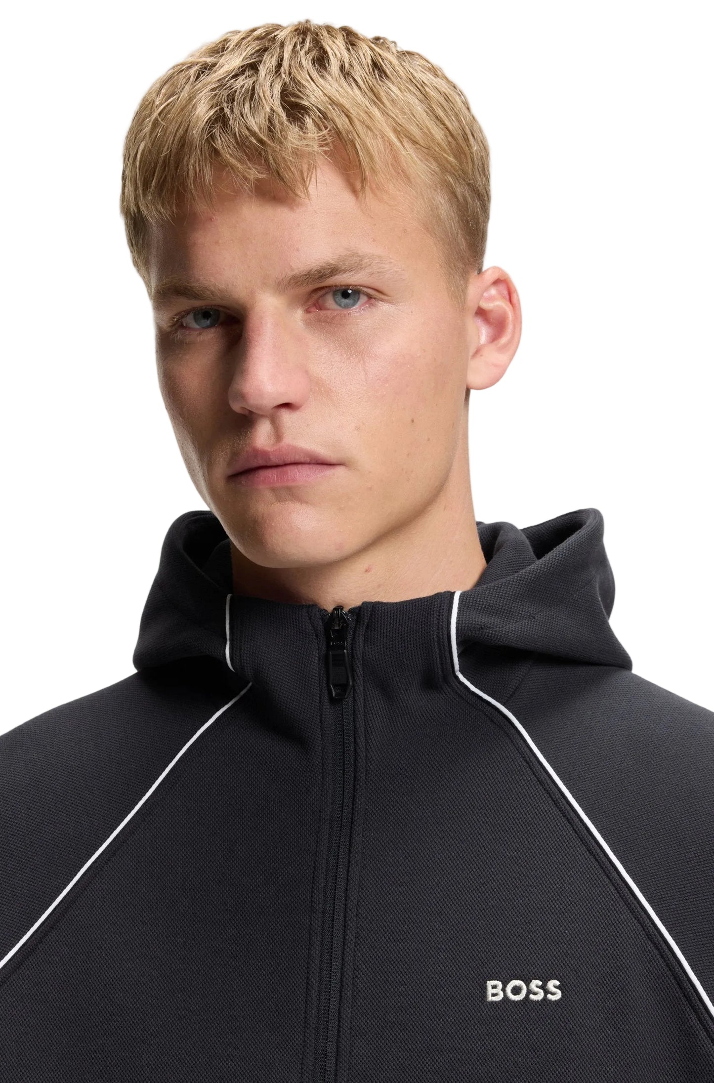 Boss Athleisure Men's Zip-Up Hoodie