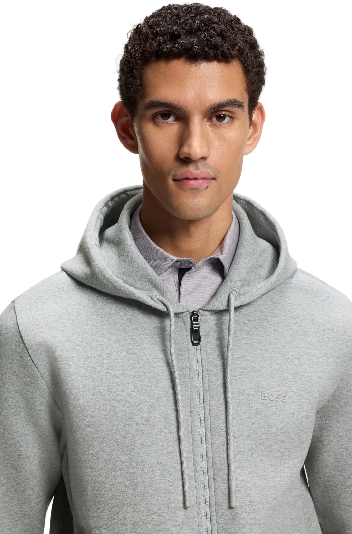 Boss Athleisure Men's Zip-Up Hoodie