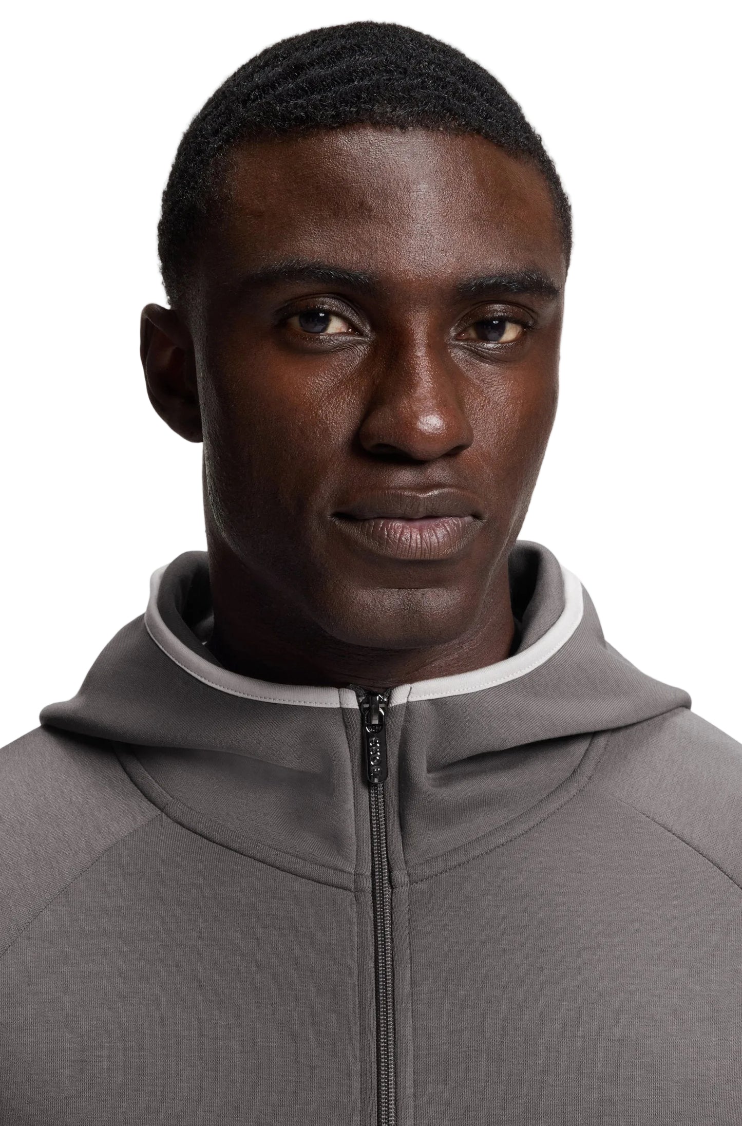 Boss Black Men's Zip-Up Hoodie