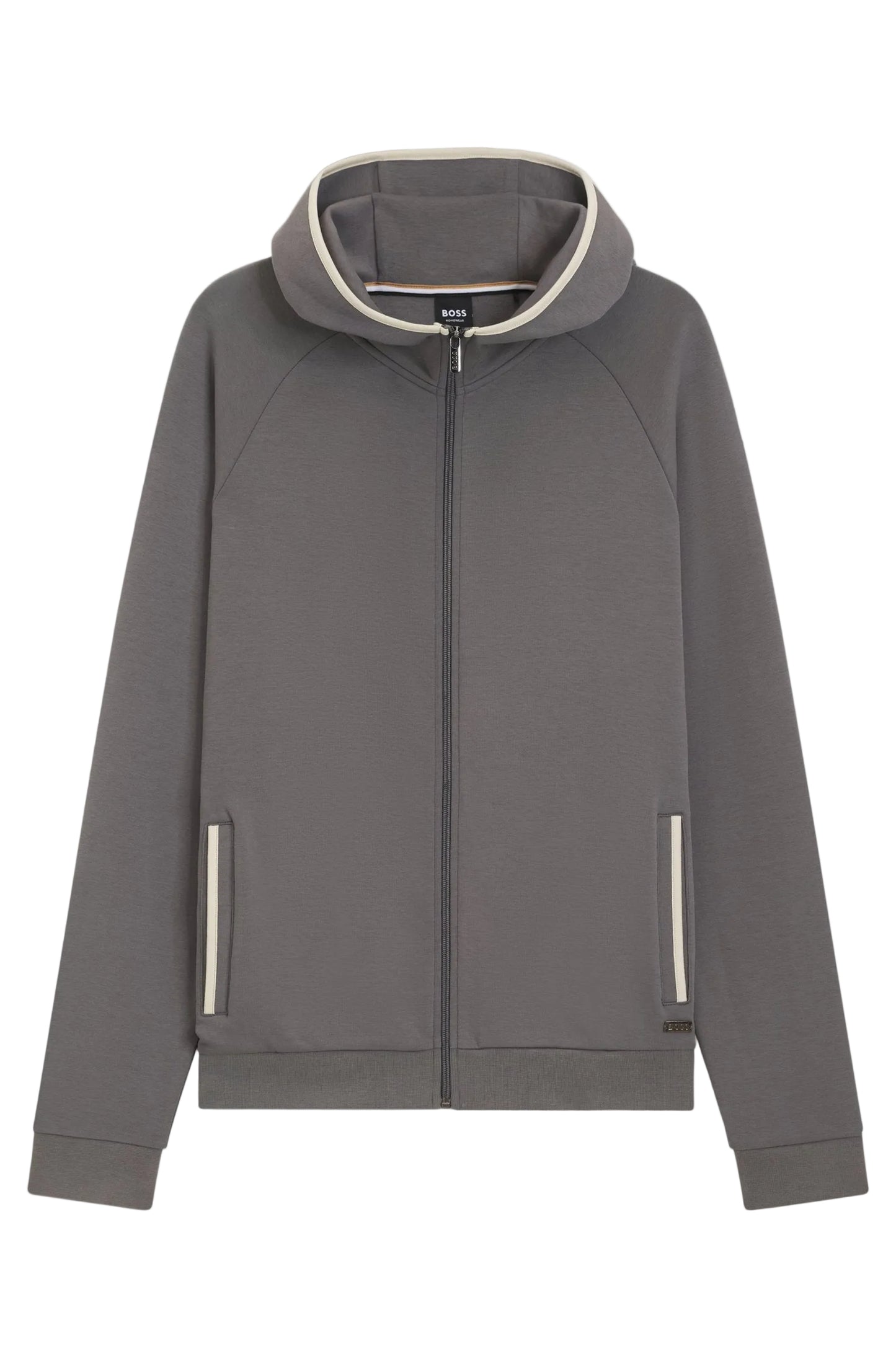 Boss Black Men's Zip-Up Hoodie