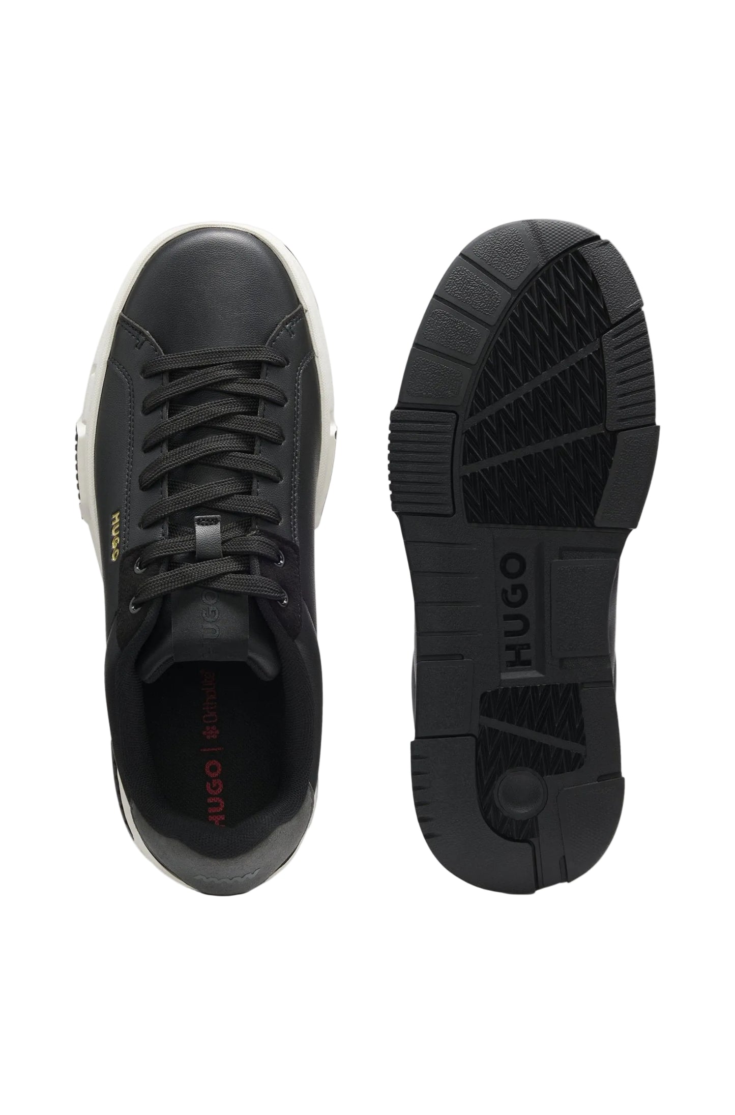 Hugo Men's Faux Leather Trainers
