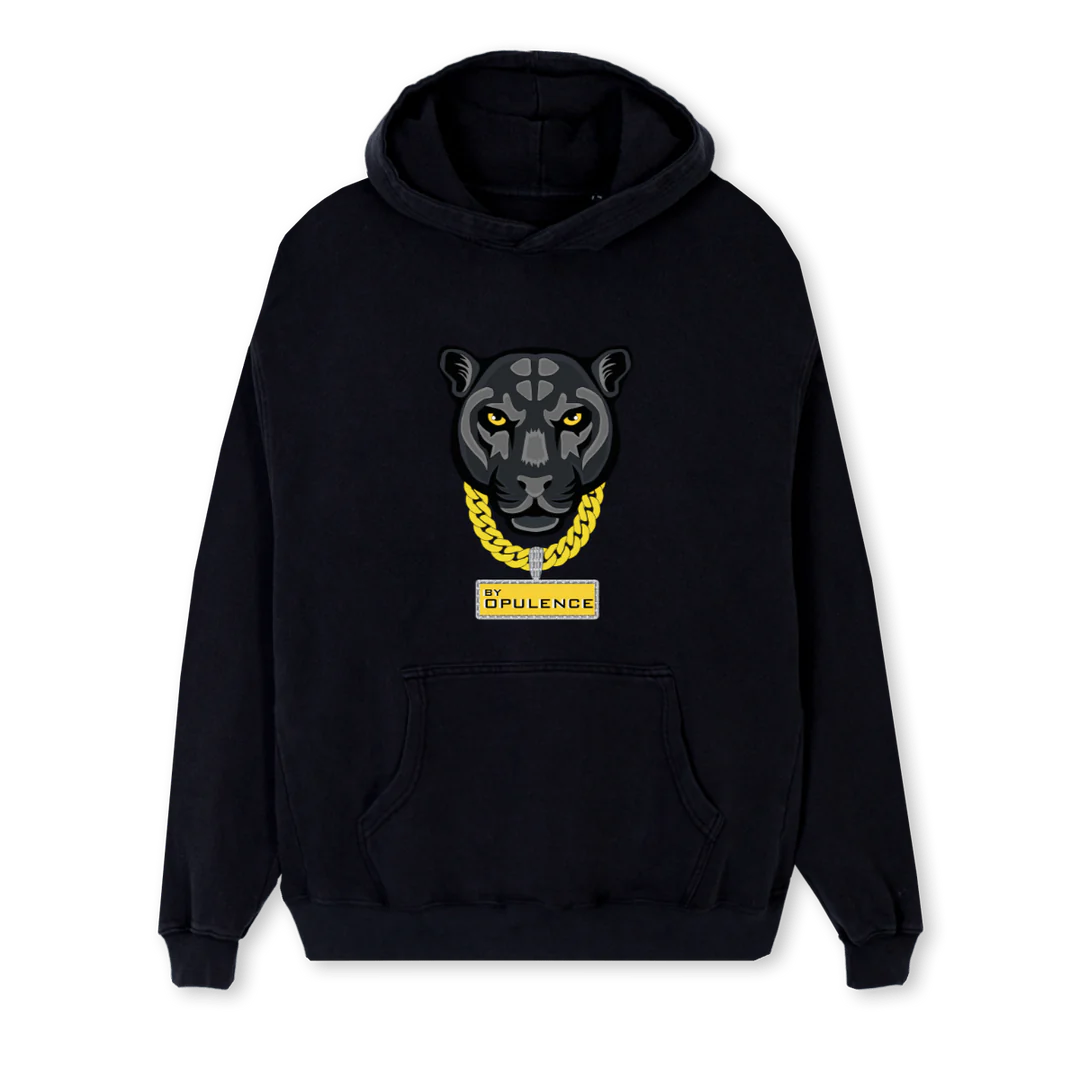 By Opulence Men's Panther Hoodie