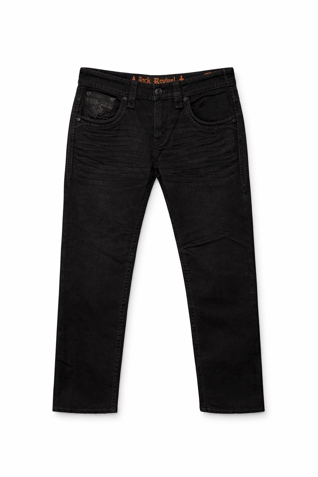 Rock Revival Men's Straight Fit Jeans 32"