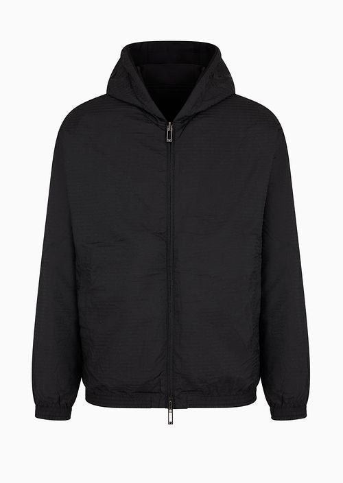 Emporio Armani Men s Reversible Zip Up Hoodie Opulence Clothing