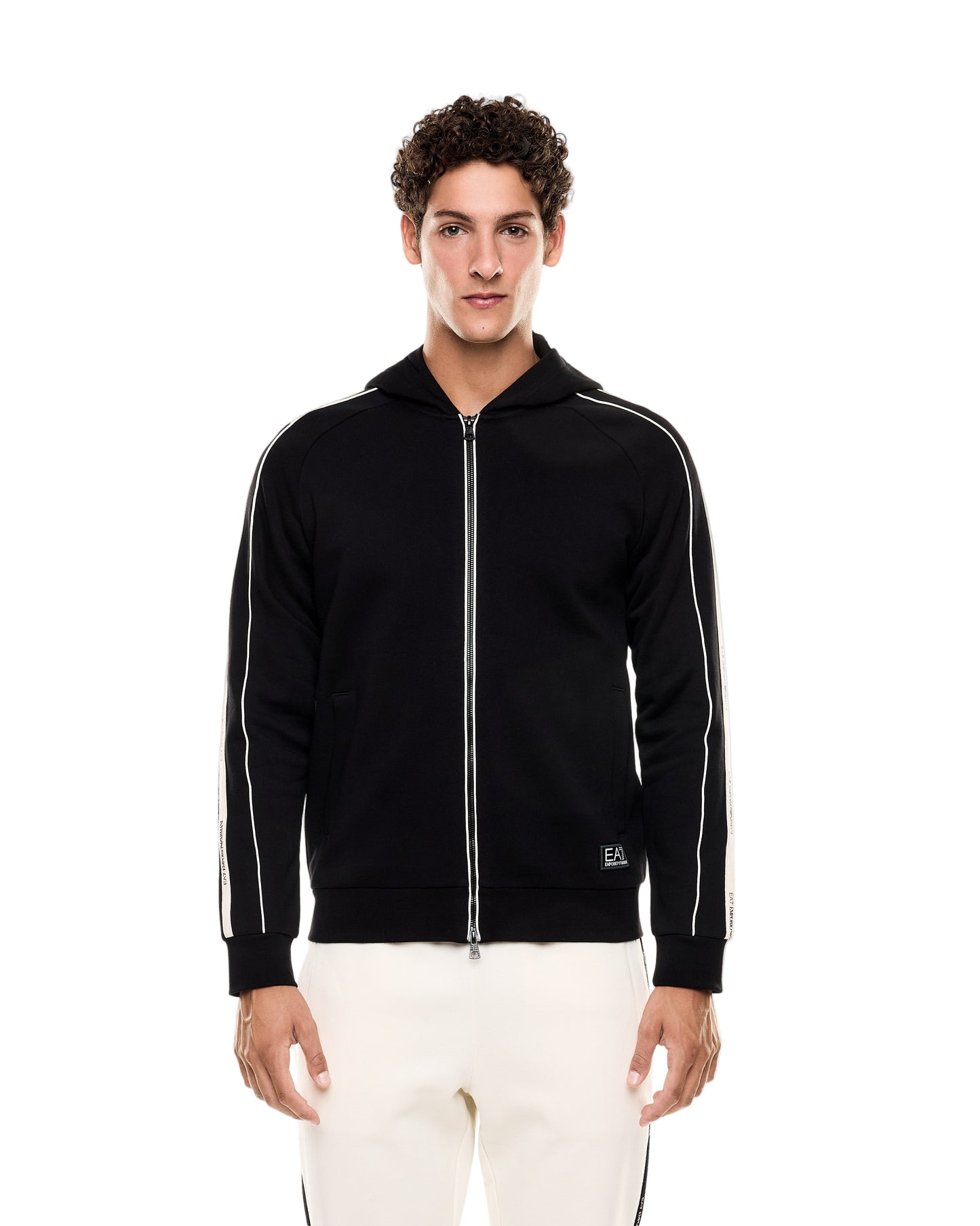 EA7 Men's Zip-Up Hoodie