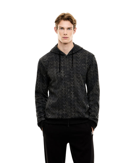EA7 Men's Zip-Up Hoodie