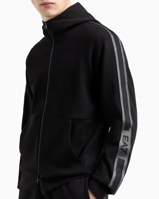 EA7 Men's Zip-Up Hoodie