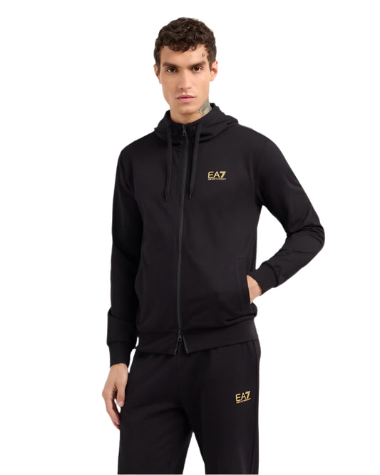 EA7 Men's Zip Up Hoodie
