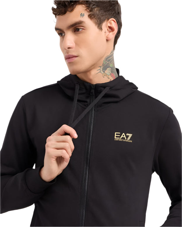EA7 Men's Zip Up Hoodie