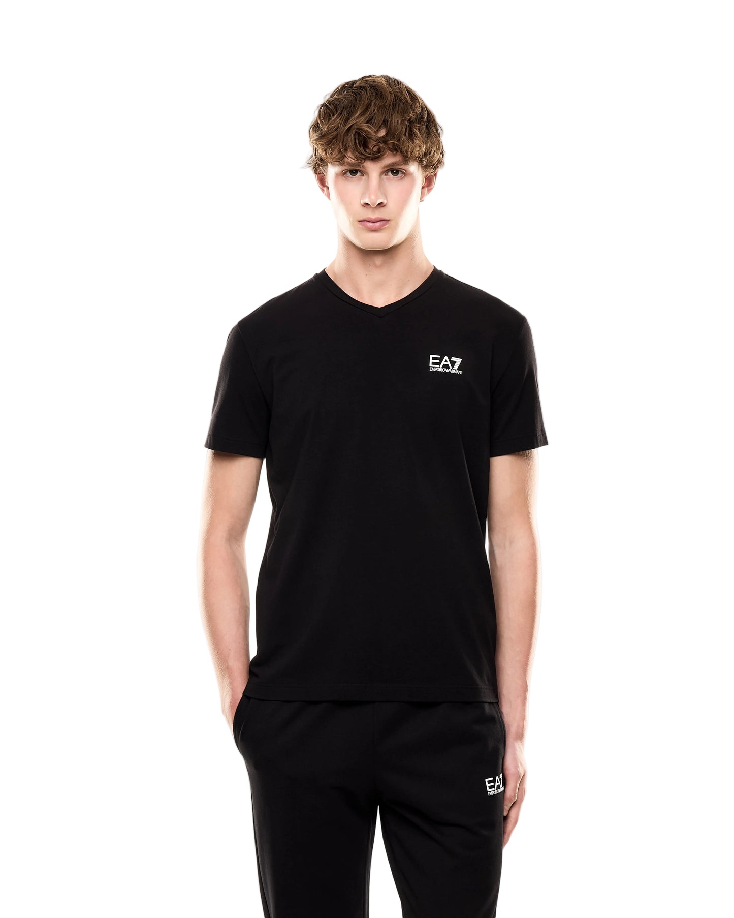 EA7 Men's V-Neck T-Shirt