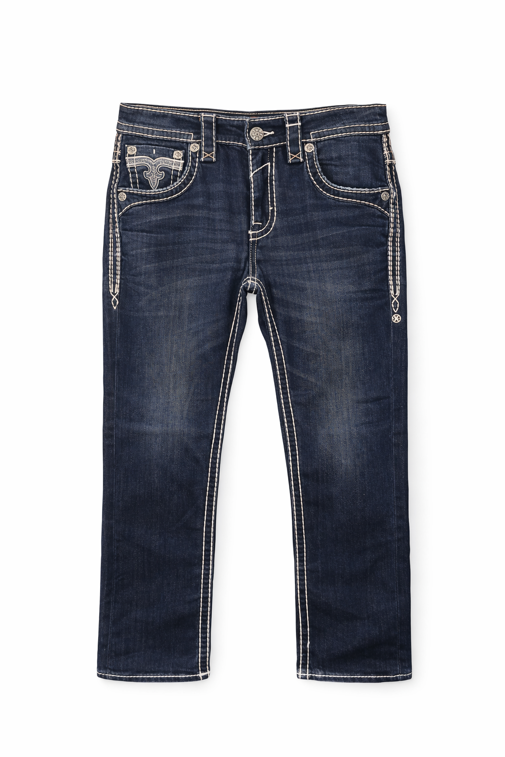 Rock Revival Men's Straight Fit Jeans 32"