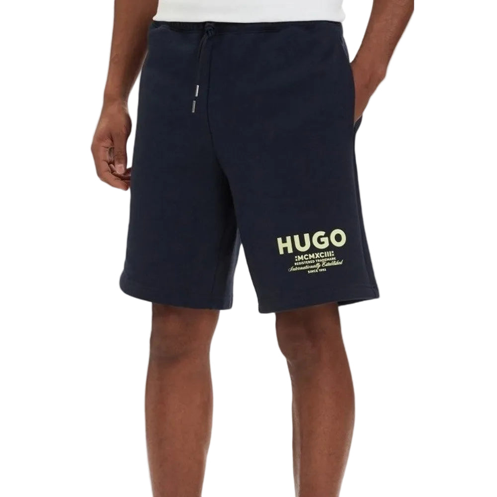 Hugo Blue Men's Loose Fit Shorts