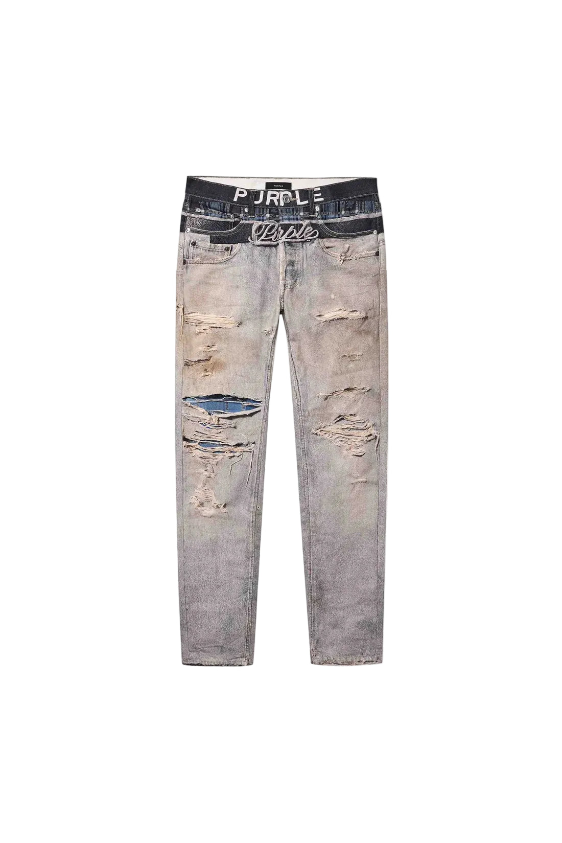 Purple Brand Men's Trompe L'oeil Boxer Jeans