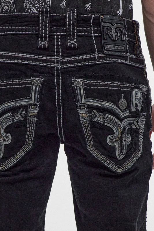 Rock Revival Men's Alternative Straight Jeans 32"