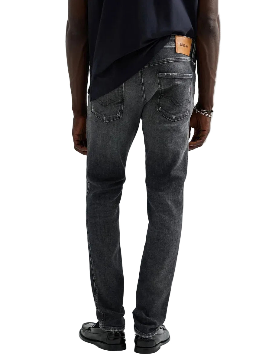 Replay Men's Anbass Aged Slim Fit Jeans 32"