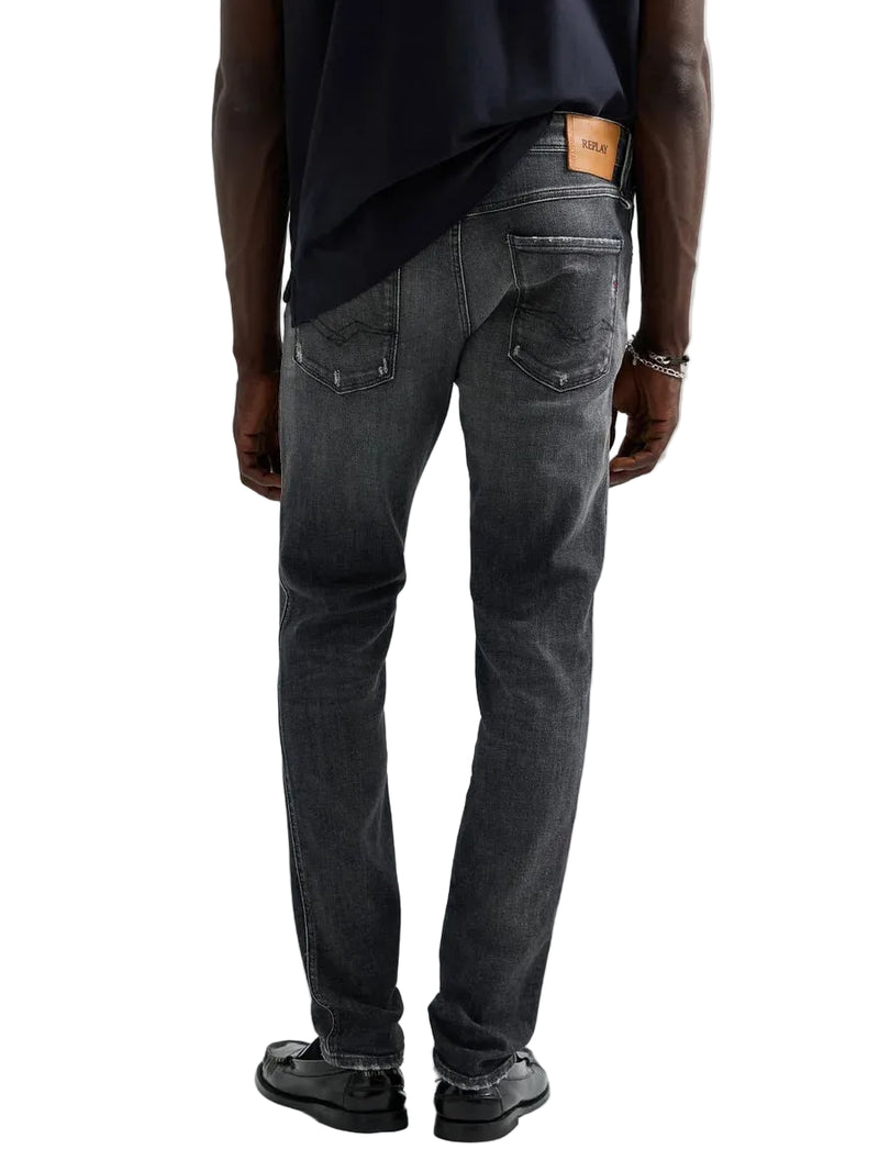 Replay Men's Anbass Aged Slim Fit Jeans 32"