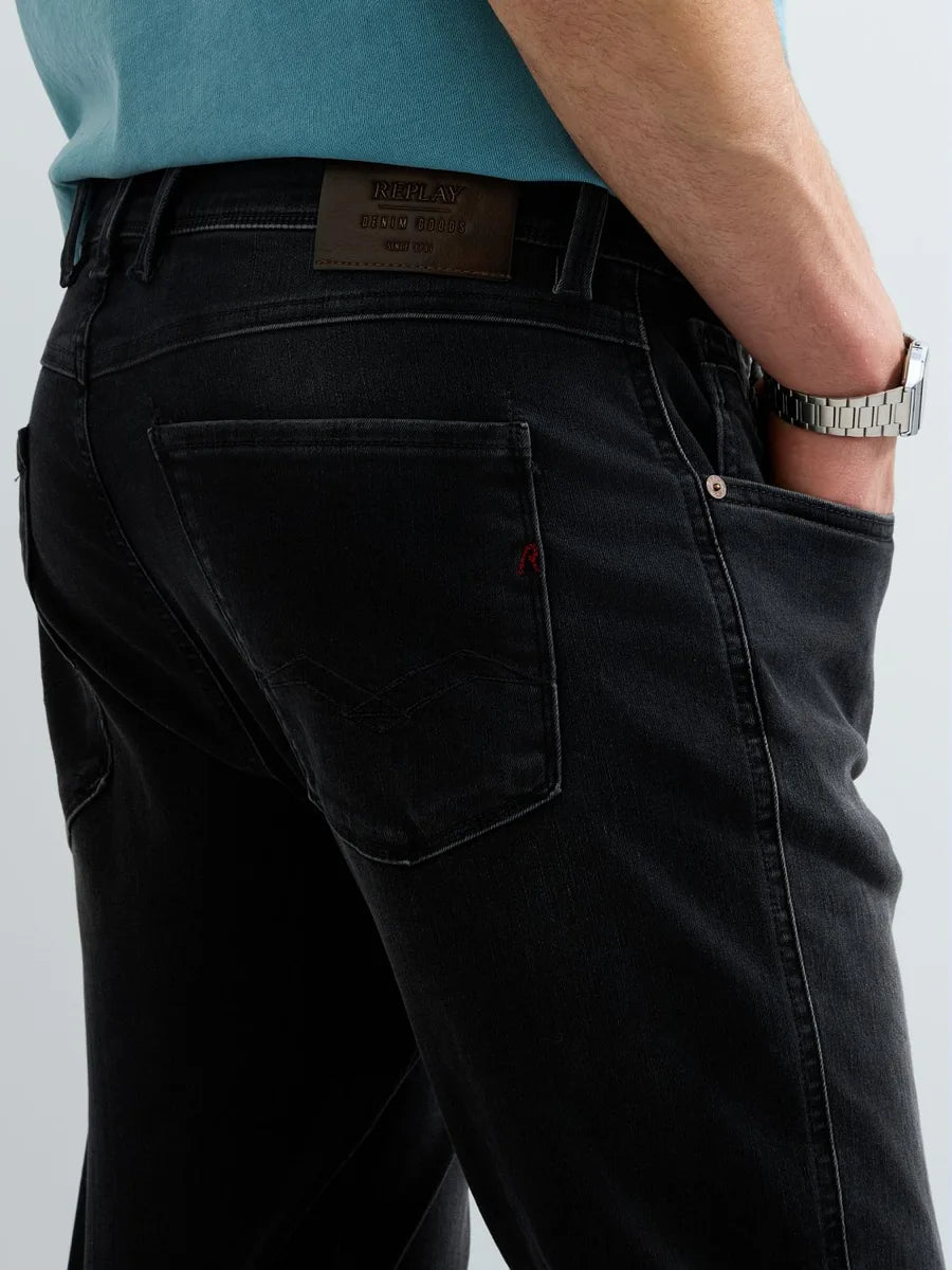 Replay Men's Anbass Hyperflex Slim Fit Jeans 32"