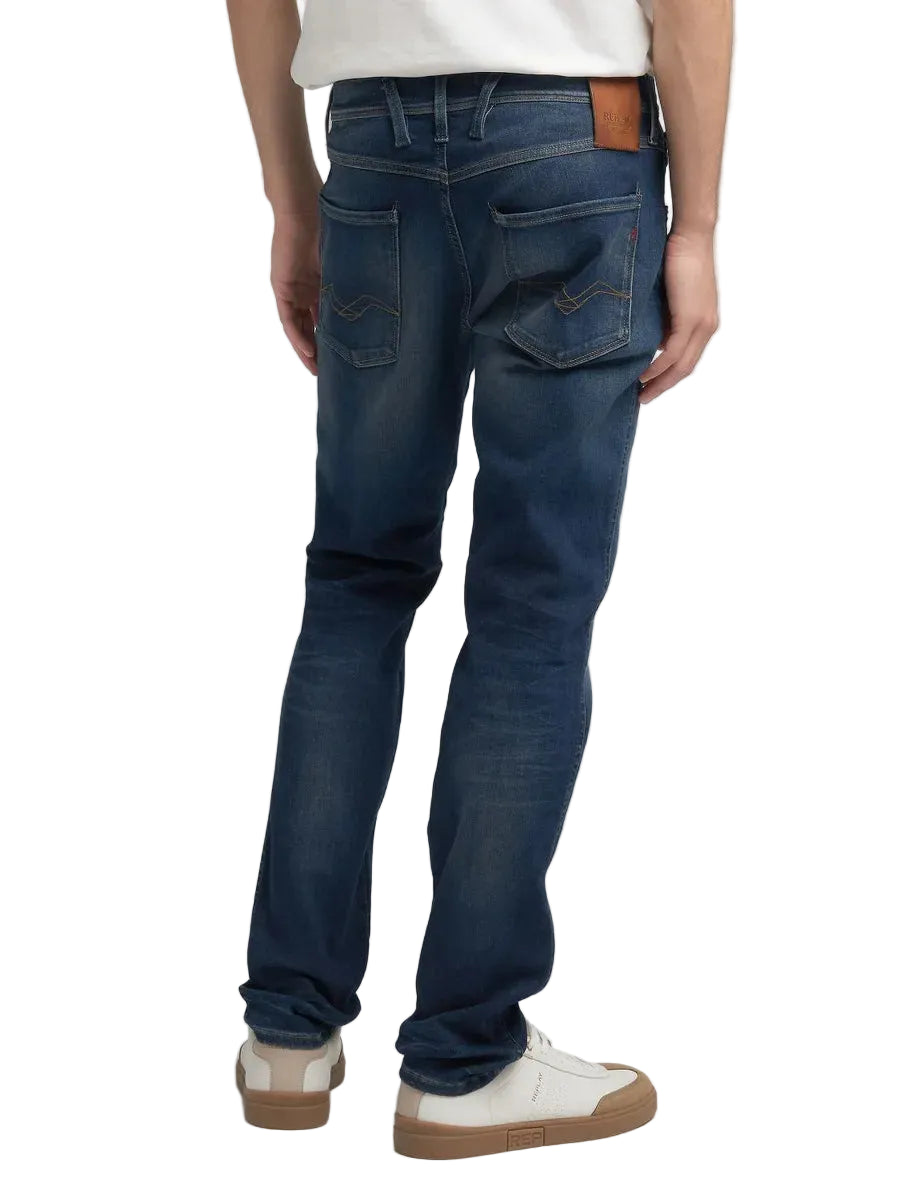 Replay Men's Anbass HyperFlex Slim Fit Jeans 32"