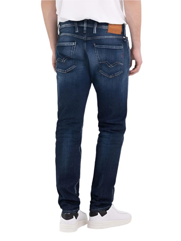 Replay Men's Anbass Aged ECO Slim Fit Jeans 34"